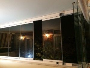 Cortinas de cristal templado